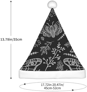 Dead Head Butterfly Santa Hat for Kids