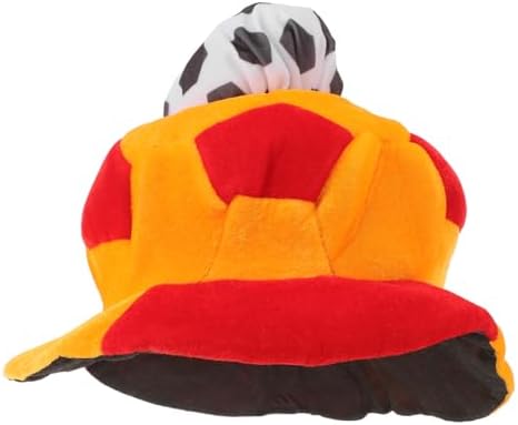 LOGOFUN Soccer Party Hats Football Cap Stuffed World Football Game Celebration Photo Props for International Festival