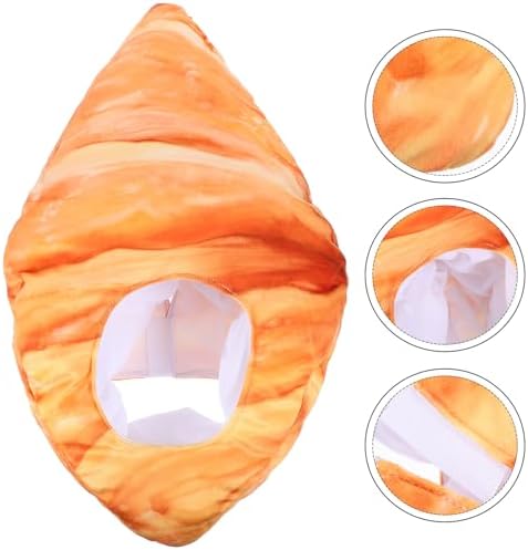 LUOZZY Bread Shaped Halloween Cosplay Hat