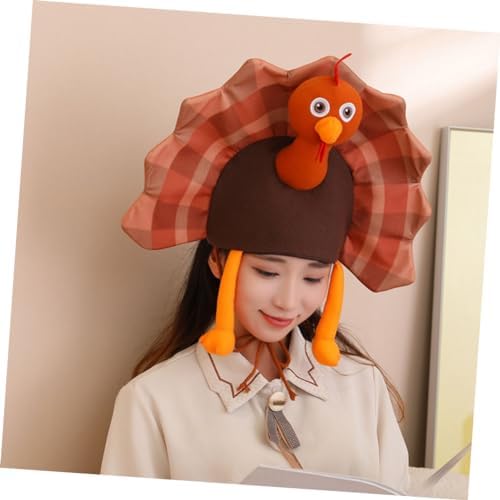 Operitacx Thanksgiving Turkey Hat for Parties and Costume Events