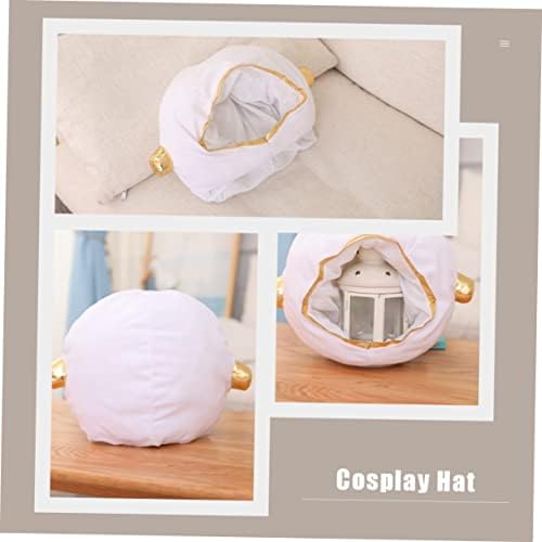 Toyvian Plush Astronaut Party Photo Prop Hat for Carnival and Festivals