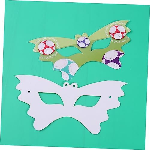 Flexible Soccer Mask Half Face for Kids Party 6 Pcs