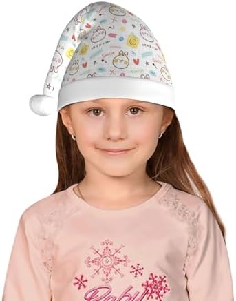 Christmas Santa Hat for Kids Baby Party Headwear