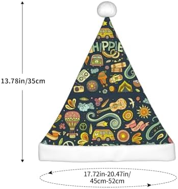 Colorful Santa Claus Hat for Kids and Babies