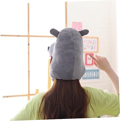 Totority Hippo Cartoon Hat Unique Funny Headwear