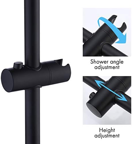 KES Adjustable Handheld Shower Head Slide Bar