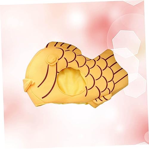 Gadpiparty Fish Head Cartoon Plush Cosplay Hat for Girls Women