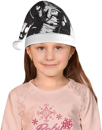 The Race to Space Santa Hat for Kids
