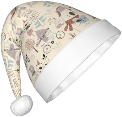 Cute Animal Santa Hat for Kids Baby Christmas Party Headwear