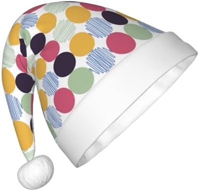 Polka Dot Santa Hat for Kids Christmas Party