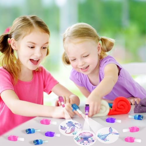 36Pcs Mermaid LED Finger Lights Party Favors