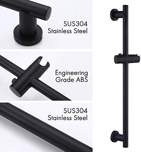 KES Adjustable Handheld Shower Head Slide Bar