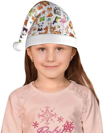 Christmas Santa Hat for Kids Baby Boys Girls Party