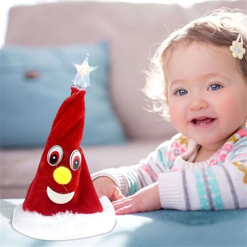 Singing Dancing Santa Tree with Musical Swing Christmas Hat