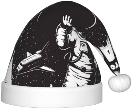 The Race to Space Santa Hat for Kids