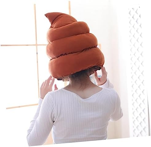 Didiseaon Funny Carnival Poop Hat for Adults