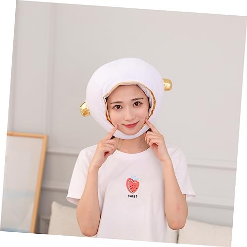 Toyvian Plush Astronaut Party Photo Prop Hat for Carnival and Festivals