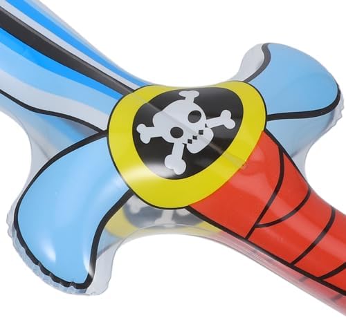 2pcs Inflatable Pirate Props for Halloween and Birthday Parties