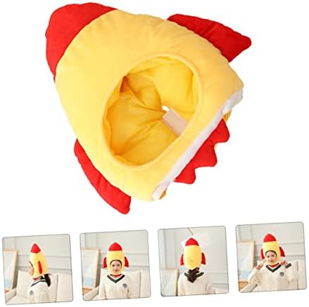 Adorable Party Costume Plush Rocket Headwear Hat