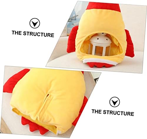 Adorable Party Costume Plush Rocket Headwear Hat