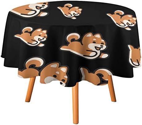 Waterproof Round Tablecloth 48x48 Inches