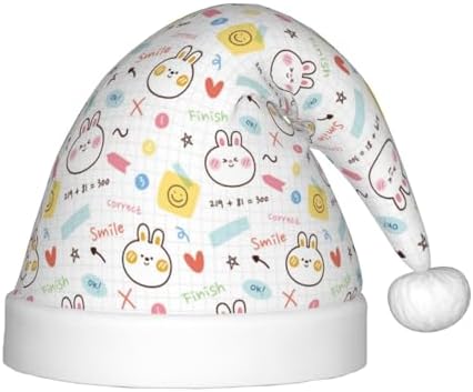 Christmas Santa Hat for Kids Baby Party Headwear