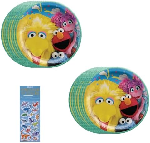 Sesame Street Baby Shower Party Supplies Bundle