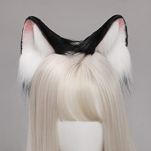 Eincorn Girls Animal Ears Plush Hair Hoop Headwear