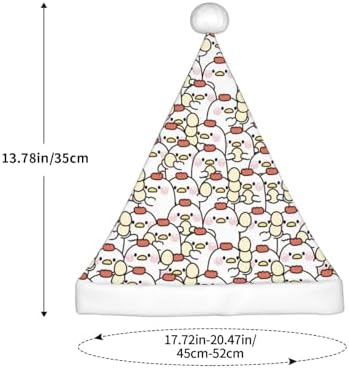 Cute Hen with Egg Santa Hat for Kids Christmas Party Headwear