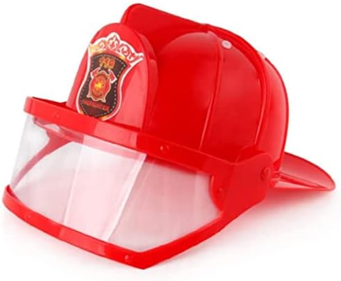 Nirelief Children Fireman Helmet Halloween Party Role Play Toy