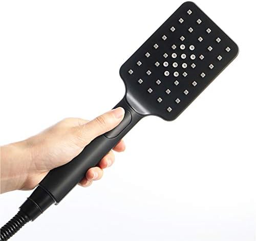 UWEREBFM Handheld Shower Head Black 3-Setting High Pressure