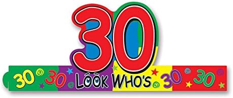 Beistle Look Whos 30 Headband