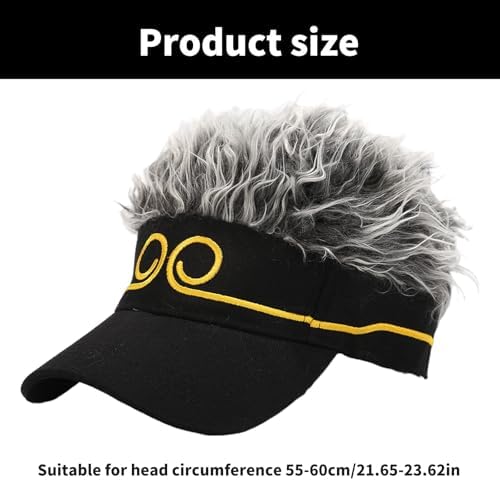 Halloween Hairy Hat Headgear Black Myth Costume Head Covering for Wigs