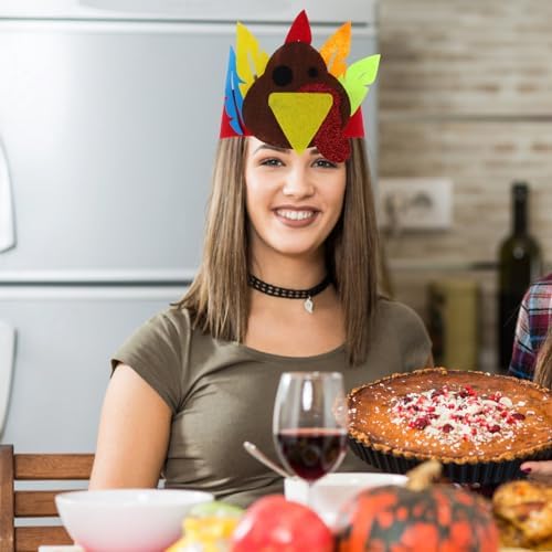 Adorable Turkey Headband for Thanksgiving Party
