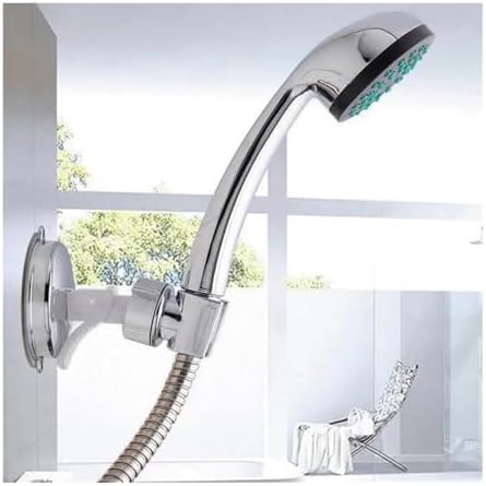 Adjustable Handheld Shower Head with Suction Cup Mount