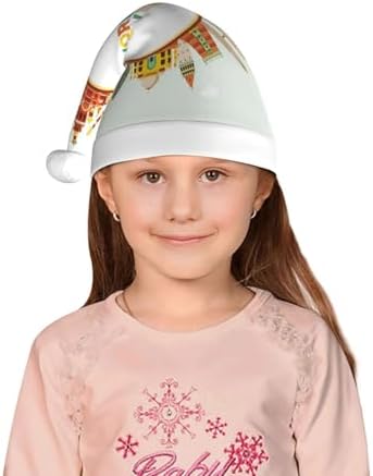 World Travel3 Santa Hat for Kids Baby Christmas Hats