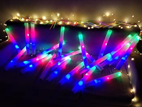 Glow Sticks Bulk 150 Pcs - 3 Modes Colorful Flashing Party Supplies