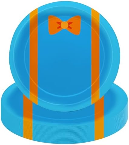 48PCS English Teacher Themed Paper Plates