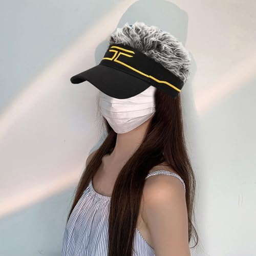 Halloween Hairy Black Myth Cartoon Hat for Wigs