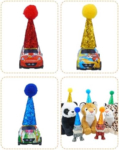 PET SHOW Mini Party Hats for Dolls and Toys