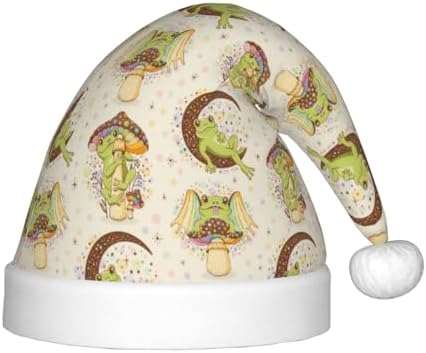Frogs Santa Hat for Kids Baby Christmas Headwear