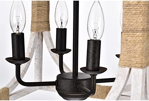 Warehouse of Tiffany Regulus 14 Inch Farmhouse Chandelier