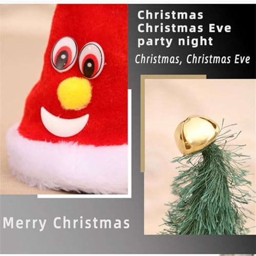 Singing Dancing Santa Tree with Musical Swing Christmas Hat