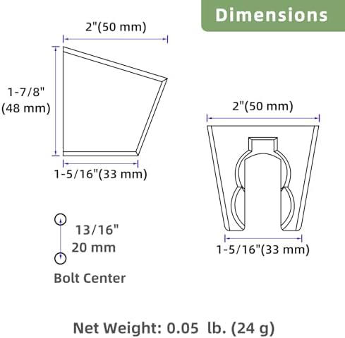 Hand Held Shower Bracket with Two Slots Matte Black