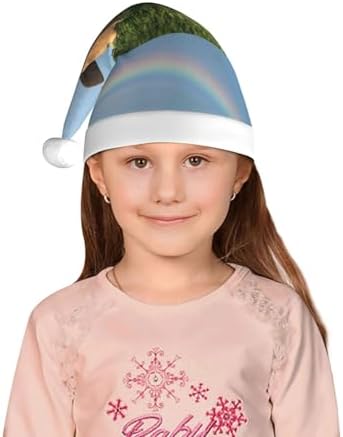 Salelf Elephant Dog Santa Hat for Kids Baby Christmas Headwear