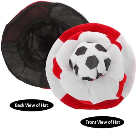 LUOZZY Soccer Party Hats Football Festival Hats