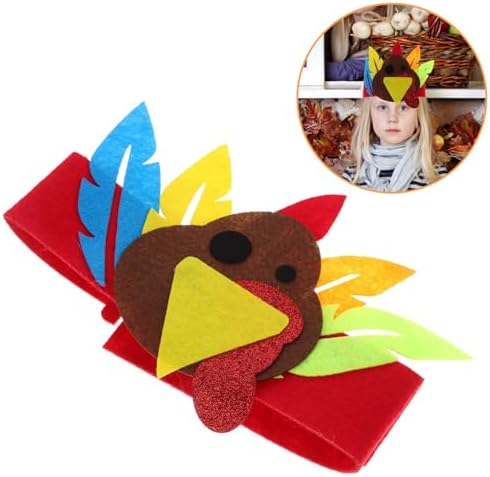 Adorable Turkey Headband for Thanksgiving Party