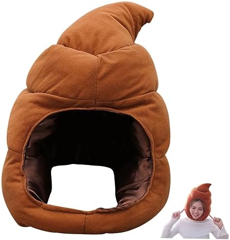 Didiseaon Funny Carnival Poop Hat for Adults