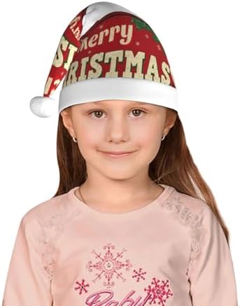 Vintage Rusty Santa Hat for Kids Baby Christmas Hats