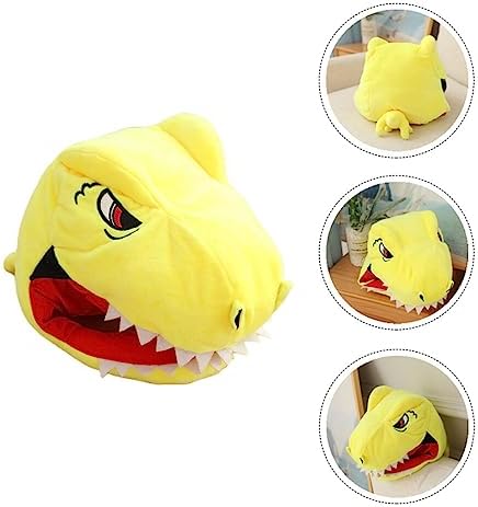 Adorable Plush Dinosaur Party Hat for Kids and Adults